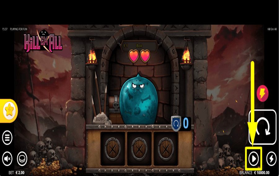 Kill Em All GIRAR AUTOMÁTICAMENTE.