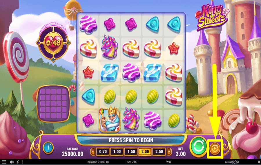 King of Sweets JOUER AUTOMATIQUEMENT.