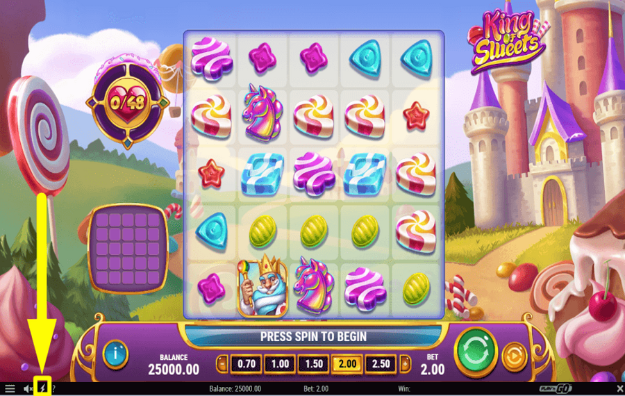 King of Sweets ALLEZ À TOUTE VITESSE.