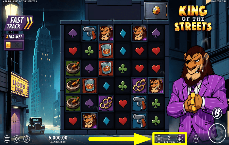 King of the Streets PLACE YOUR BET.