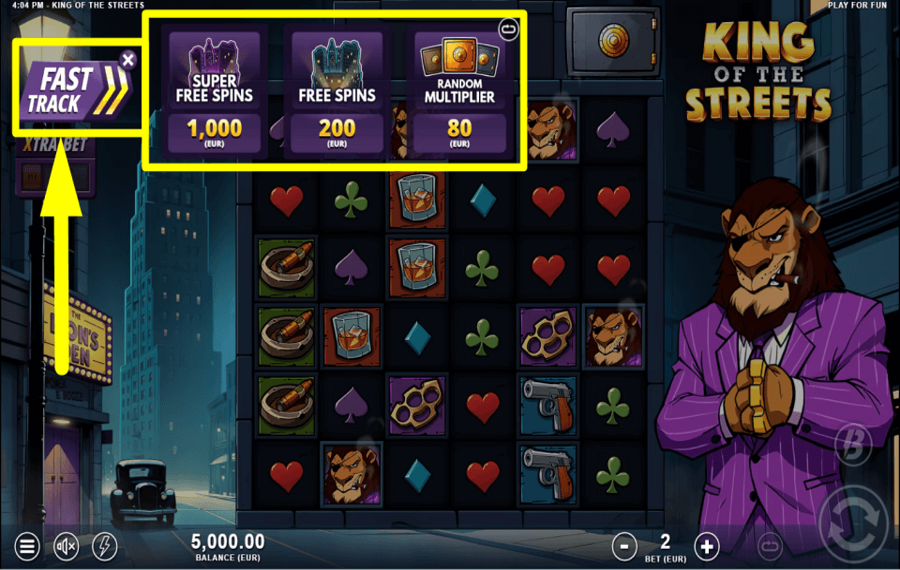 King of the Streets PAY FOR THE BONUS.