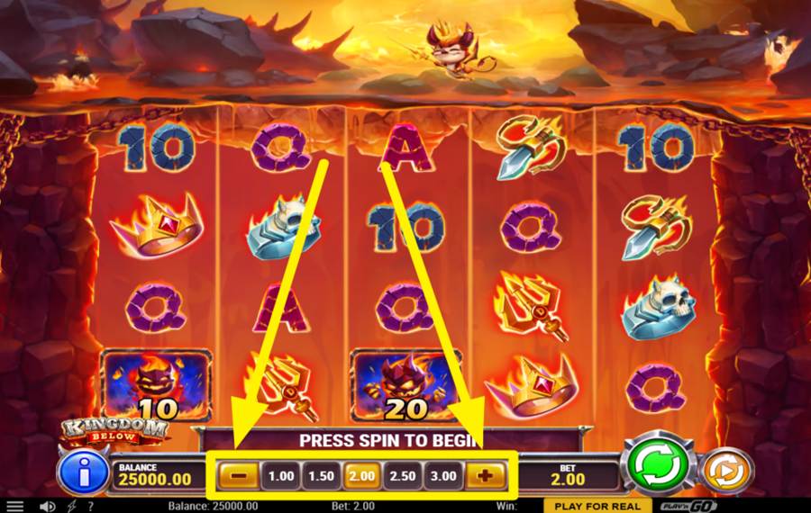 Kingdom Below DÉTERMINEZ VOTRE PARI.