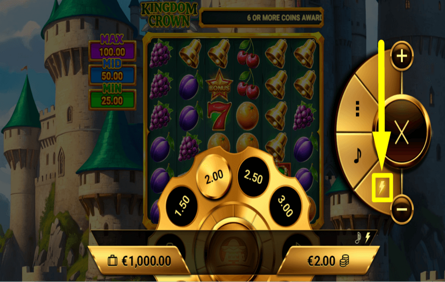 Kingdom Crown ATTIVA IL TURBO.