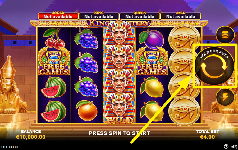Kings Mystery НАЧНИТЕ СВОЮ ИГРУ.