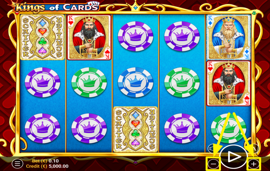 Kings of Cards PLACE YOUR BET.