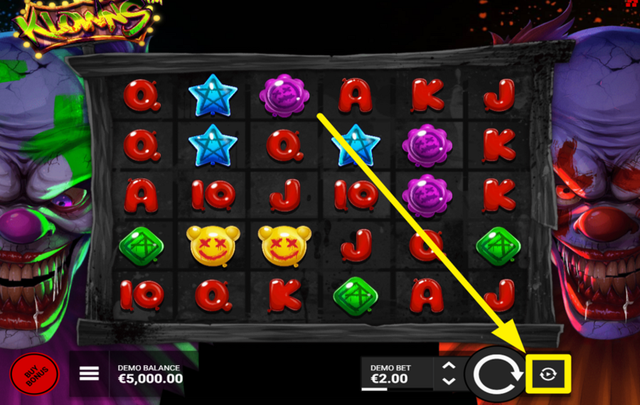 Klowns UTILICE GIROS AUTOMATIZADOS.