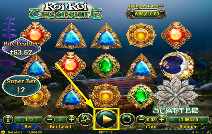 Koi Koi Treasure IGNITE THE EXCITEMENT.