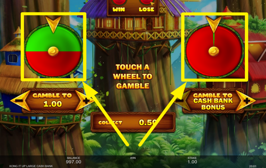 Kong It Up Large TEST YOUR FORTUNE!