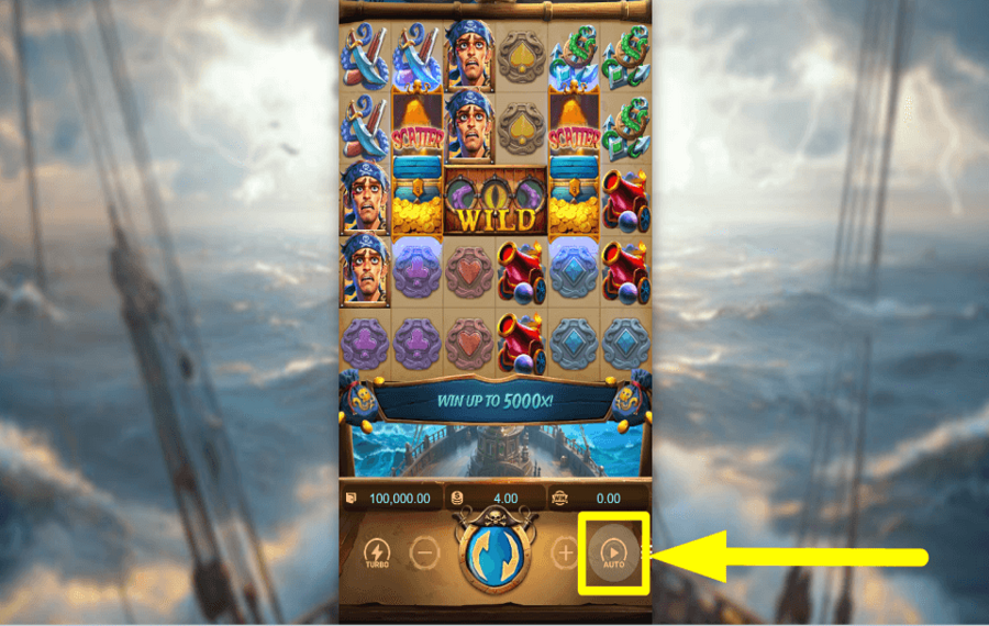 Kraken Gold Rush ACTIVER LA LECTURE AUTOMATIQUE.