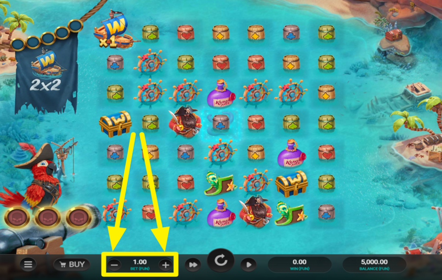 Krakens Cove ELIGE LA APUESTA TOTAL.