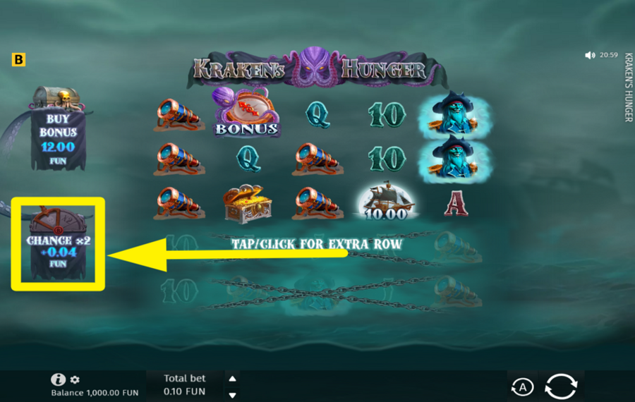 Krakens Hunger АКТИВИРОВАТЬ ШАНС X2.