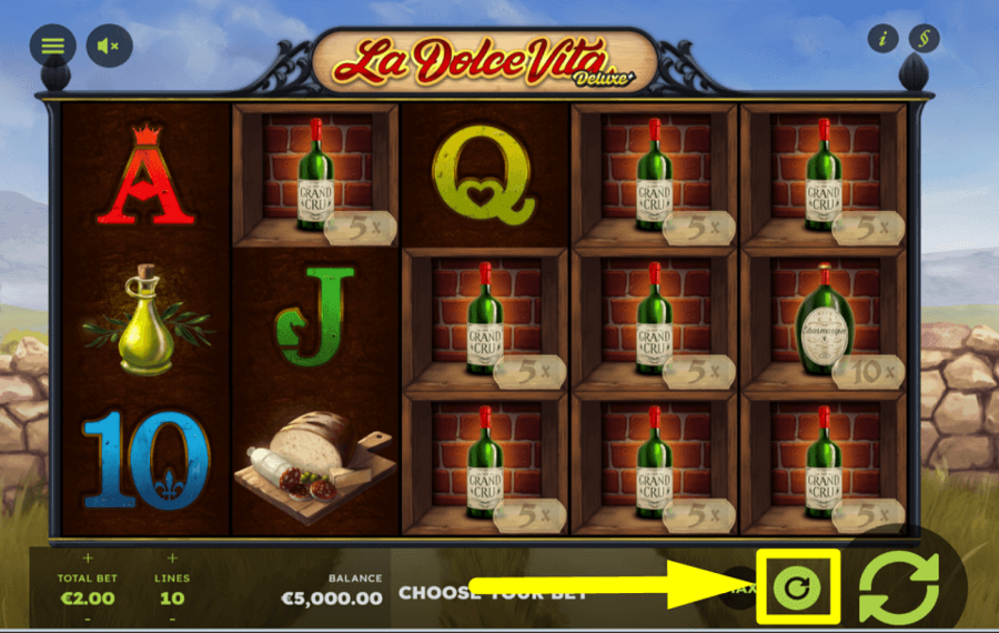 La Dolce Vita Deluxe ACTIVER LA LECTURE AUTOMATIQUE.