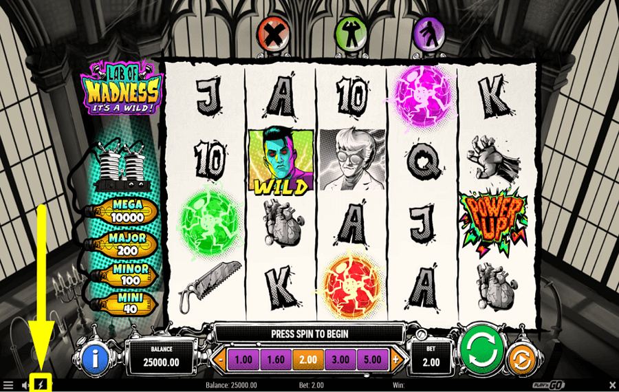 Lab of Madness Its A Wild KONTROLLIEREN SIE DAS TEMPO.