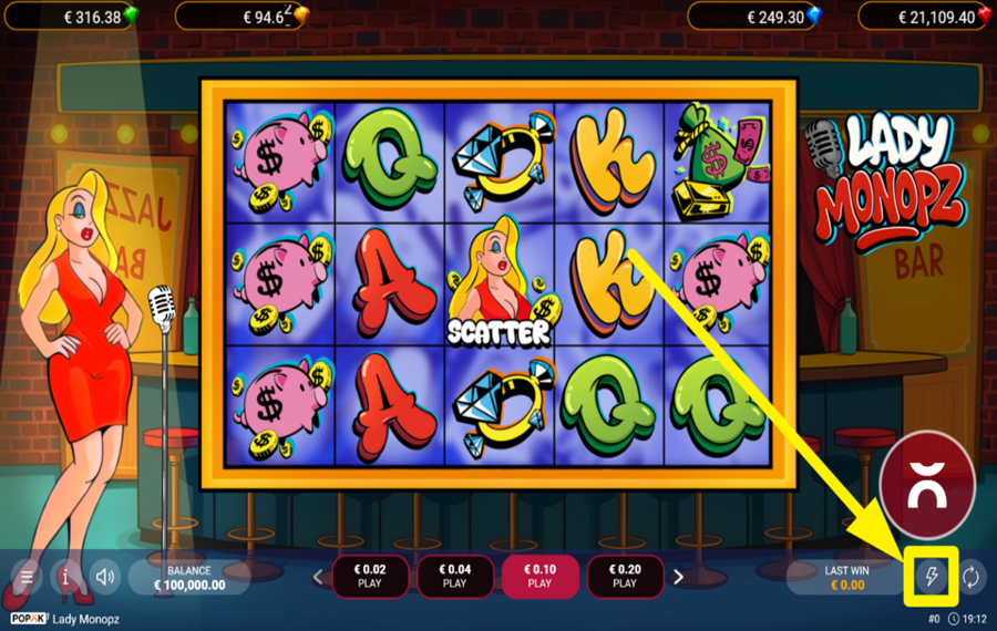 Lady Monopz ACELERA LOS GIROS.