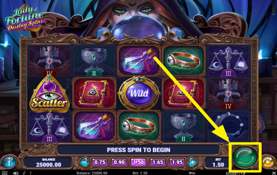 Lady of Fortune Destiny Spins ¡EMBÁRCATE EN TU JUEGO!