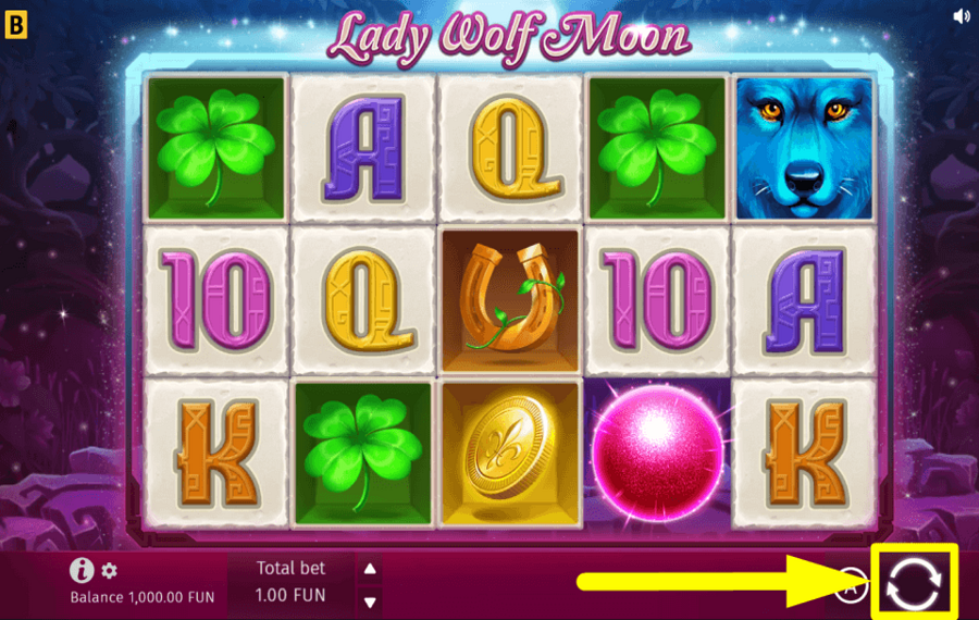 Lady Wolf Moon SPIELEN UM ZU GEWINNEN.