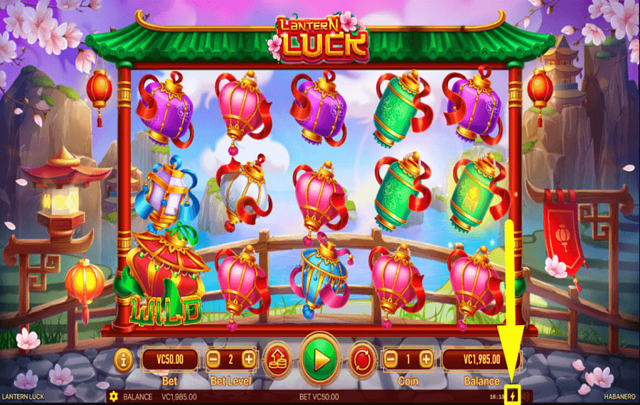 Lantern Luck ENJOY FAST SPINS.