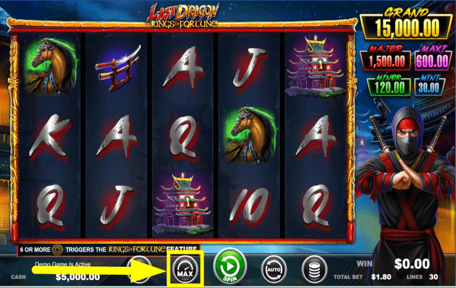 Last Dragon Rings of Fortune STAKE THE HIGHEST AMOUNT.
