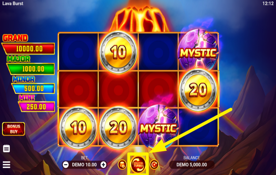 Lava Burst TOURNEZ POUR LA VICTOIRE !