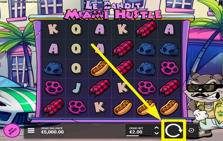 Le Bandit Miami Hustle TOURNEZ POUR RÉUSSIR !