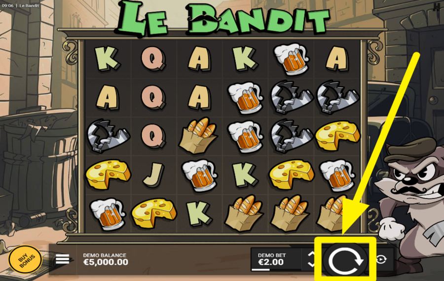 Le Bandit JOIN THE SPINNING.