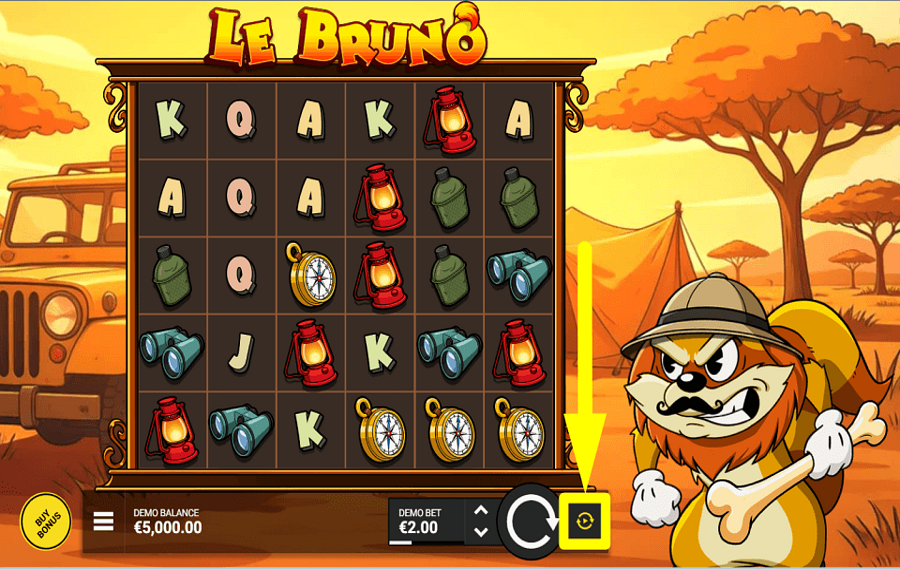 Le Bruno SPIN AUTOMATICALLY.