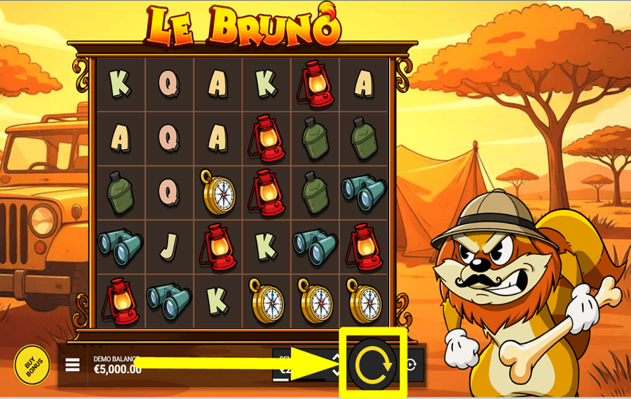 Le Bruno START GAMBLING.