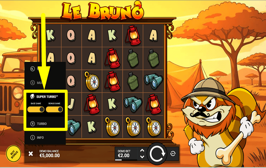 Le Bruno STEP ON THE GAS.