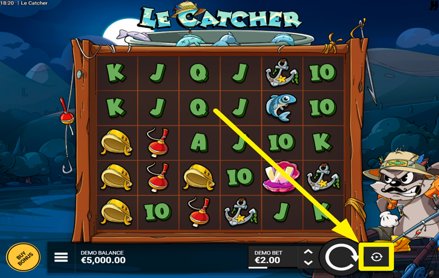 Le Catcher TRIGGER AUTOMATIC SPINNING.