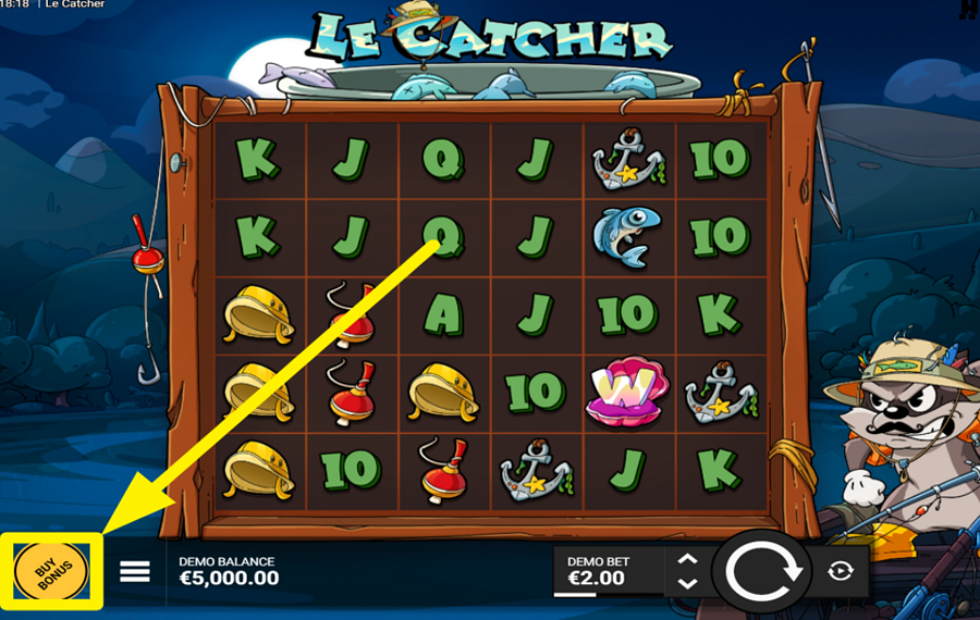 Le Catcher GRAB A BONUS!