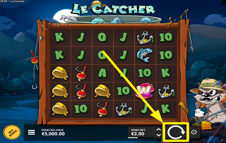 Le Catcher SPIN FOR VICTORY!
