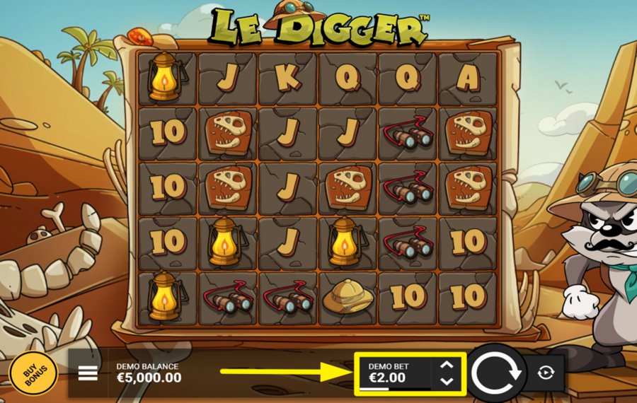 Le Digger SCEGLI LA SCOMMESSA TOTALE.