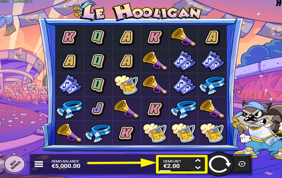 Le Hooligan ОПРЕДЕЛИТЕ СВОЮ СТАВКУ.
