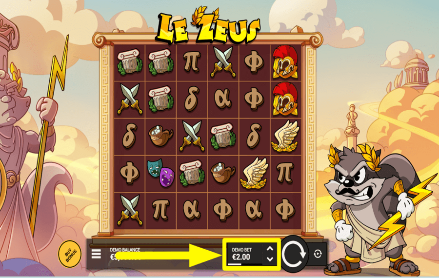 Le Zeus FIJA LA APUESTA.