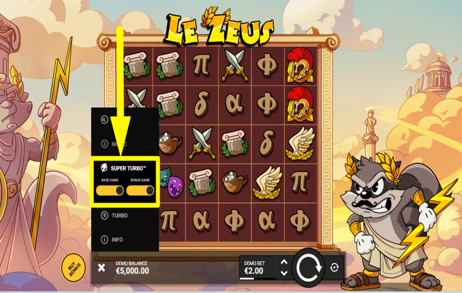 Le Zeus ACELERA EL RITMO.