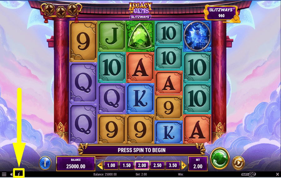 Legacy of Gems Blitzways ACELERA EL RITMO.