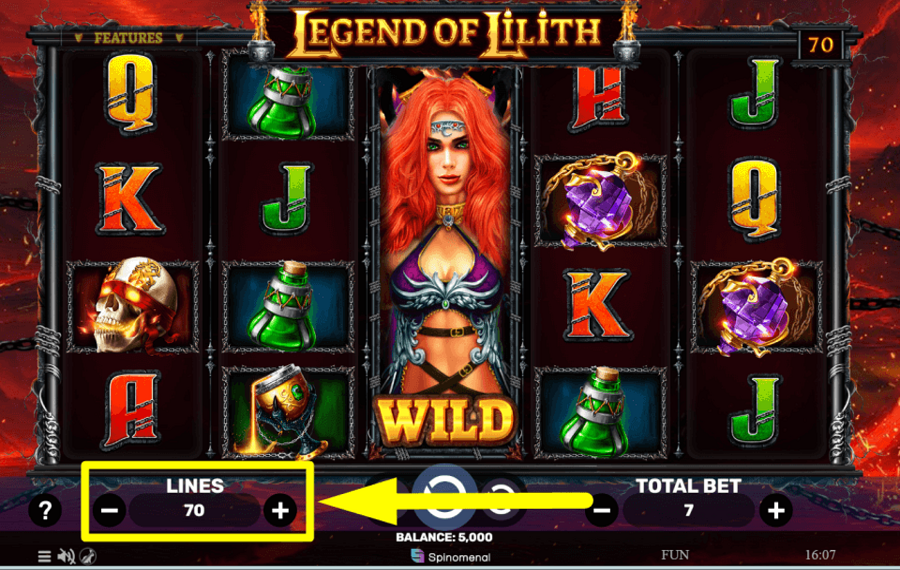Legend of Lilith AJUSTEZ LES LIGNES DE PAIEMENT.