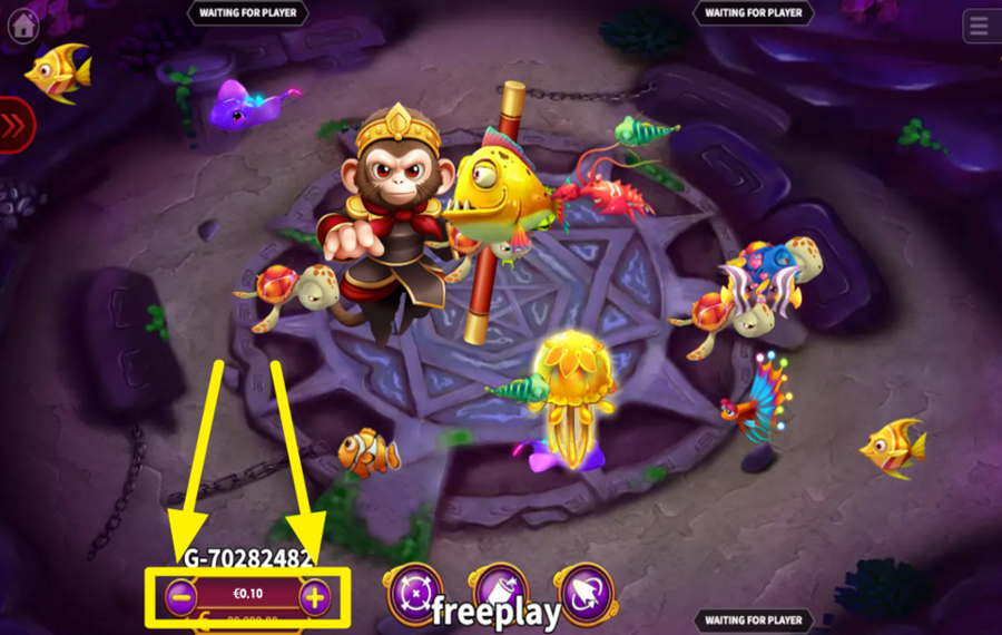 Legend of Monkey SET YOUR BET.