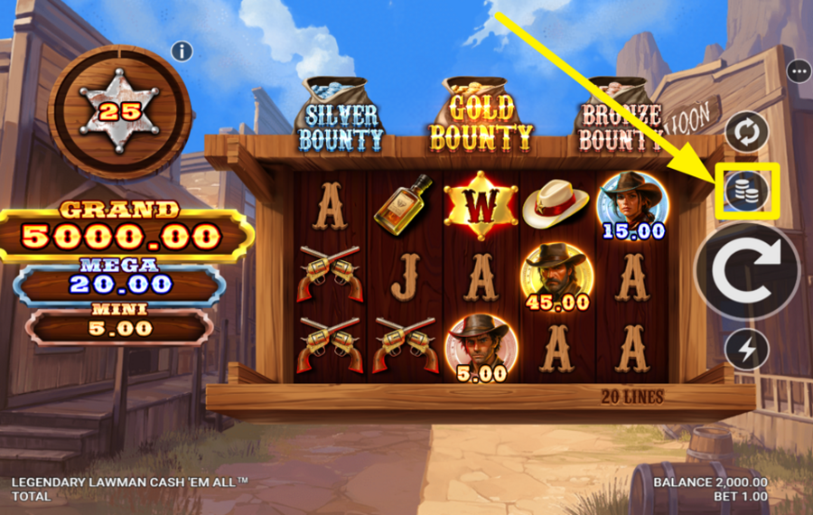 Legendary Lawman Cash Em All СДЕЛАЙТЕ СТАВКУ.