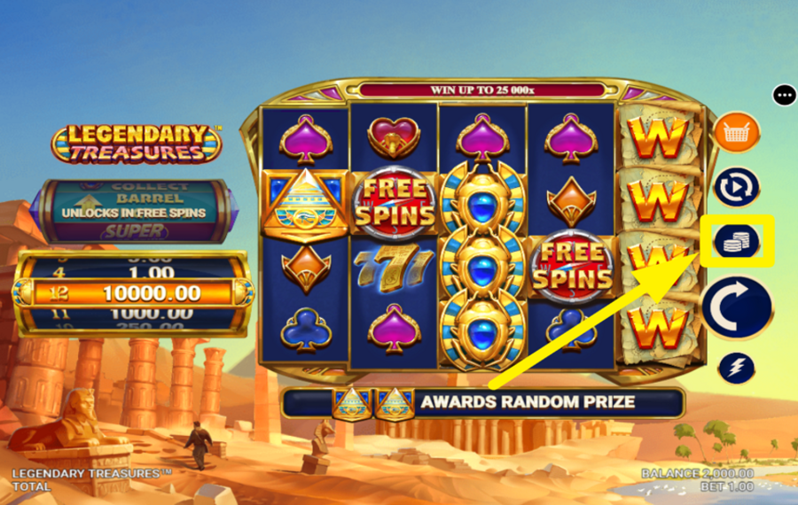 Legendary Treasures ДЕЛАЙТЕ СТАВКУ.