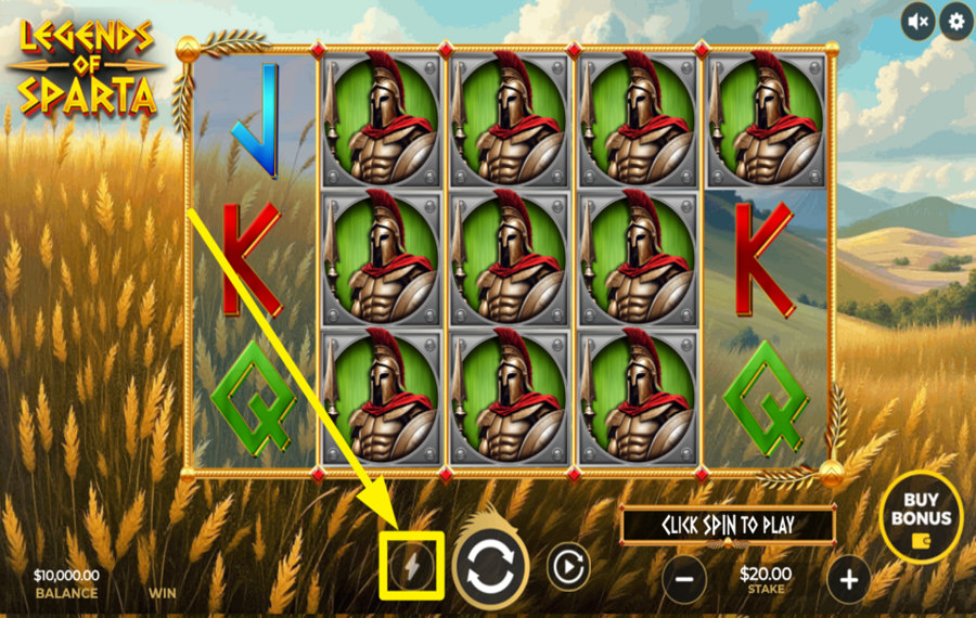 Legends of Sparta AMP UP THE GAME.