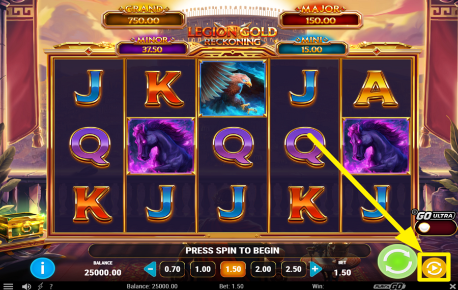 Legion Gold Reckoning UTILIZE AUTOPLAY.