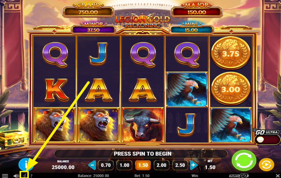 Legion Gold Reckoning AMP UP THE GAME.