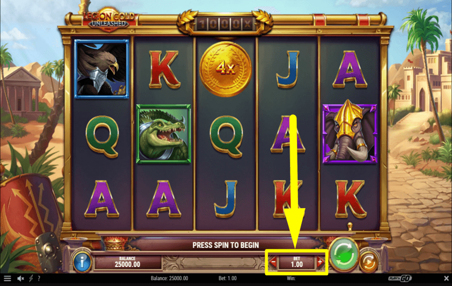 Legion Gold Unleashed FAITES VOTRE PARI.