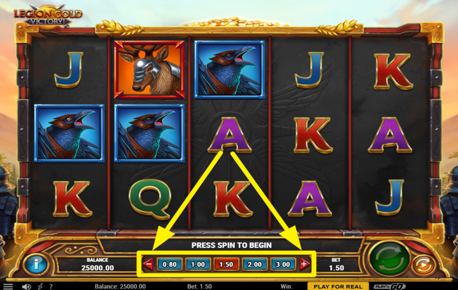 Legion Gold Victory FAITES VOTRE PARI.