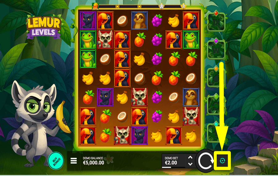 Lemur Levels DÉMARRER LA LECTURE AUTOMATIQUE.