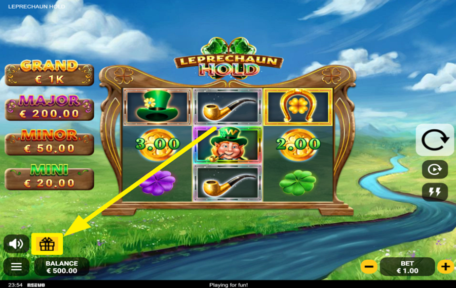 Leprechaun Hold ACQUISTA IL GIOCO BONUS.
