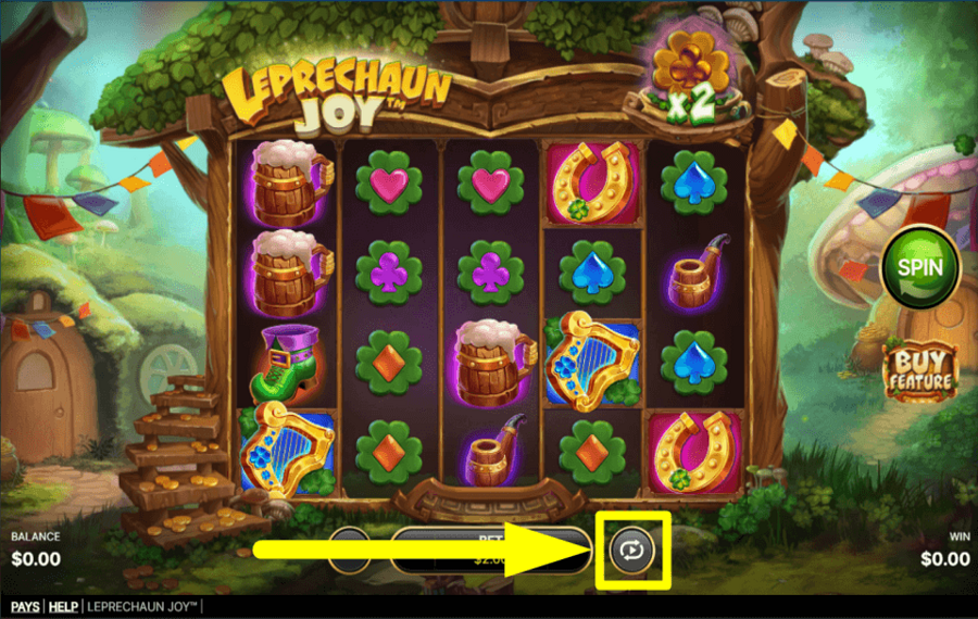 Leprechaun Joy TOURNEZ AUTOMATIQUEMENT.