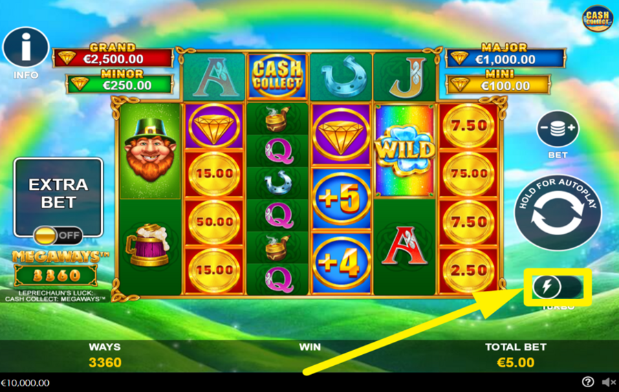 Leprechauns Luck Mega Cash Collect УВЕЛИЧЬТЕ СКОРОСТЬ.