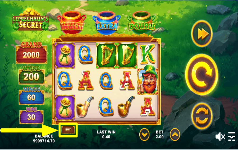 Leprechauns Secret SHOP FOR BONUSES.